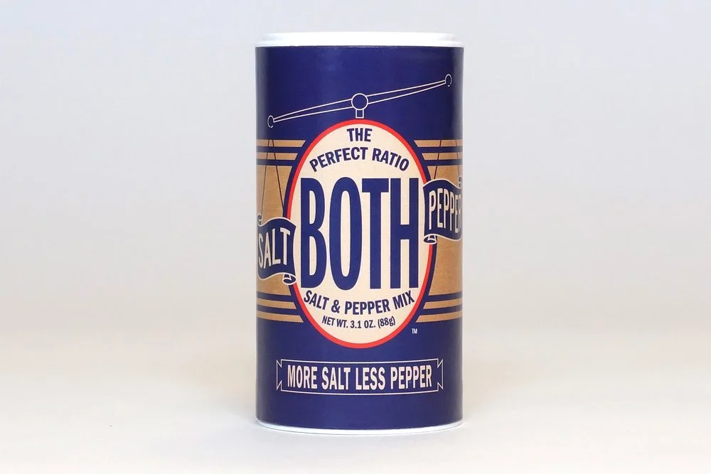 MORE SALT less pepper