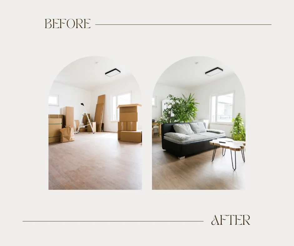 The right staging doesn&rsquo;t just make a home &ldquo;look pretty&rdquo; &mdash; it transforms the space, highlights its best features, and creates the emotional connection buyers need the moment they walk through the door.

This before &amp; after