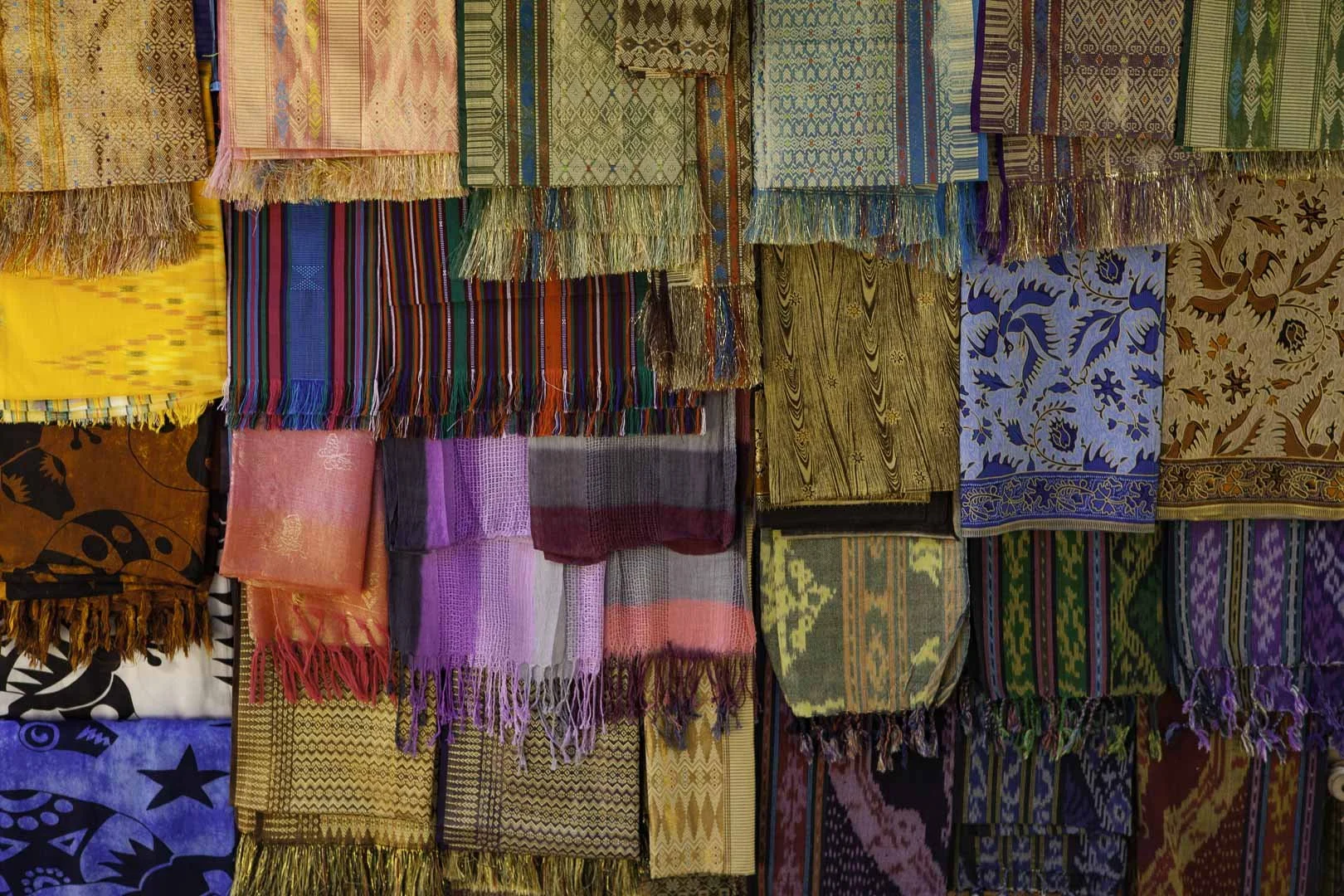 Lombok – Colored Scarfs | Limited Edition Fine Art Photography Print | Joseph B