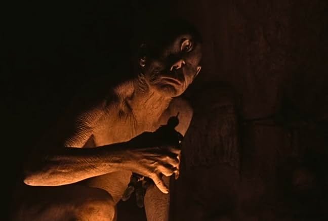 In Christopher Nolan's film THE ODYSSEY, Polyphemus the giant cyclops and son of Poseidon is portrayed by an enormous puppet and comedian Bill Irwin.