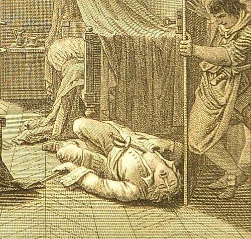 Suicide of François Vatel by Silvestre David Mirys 1805
