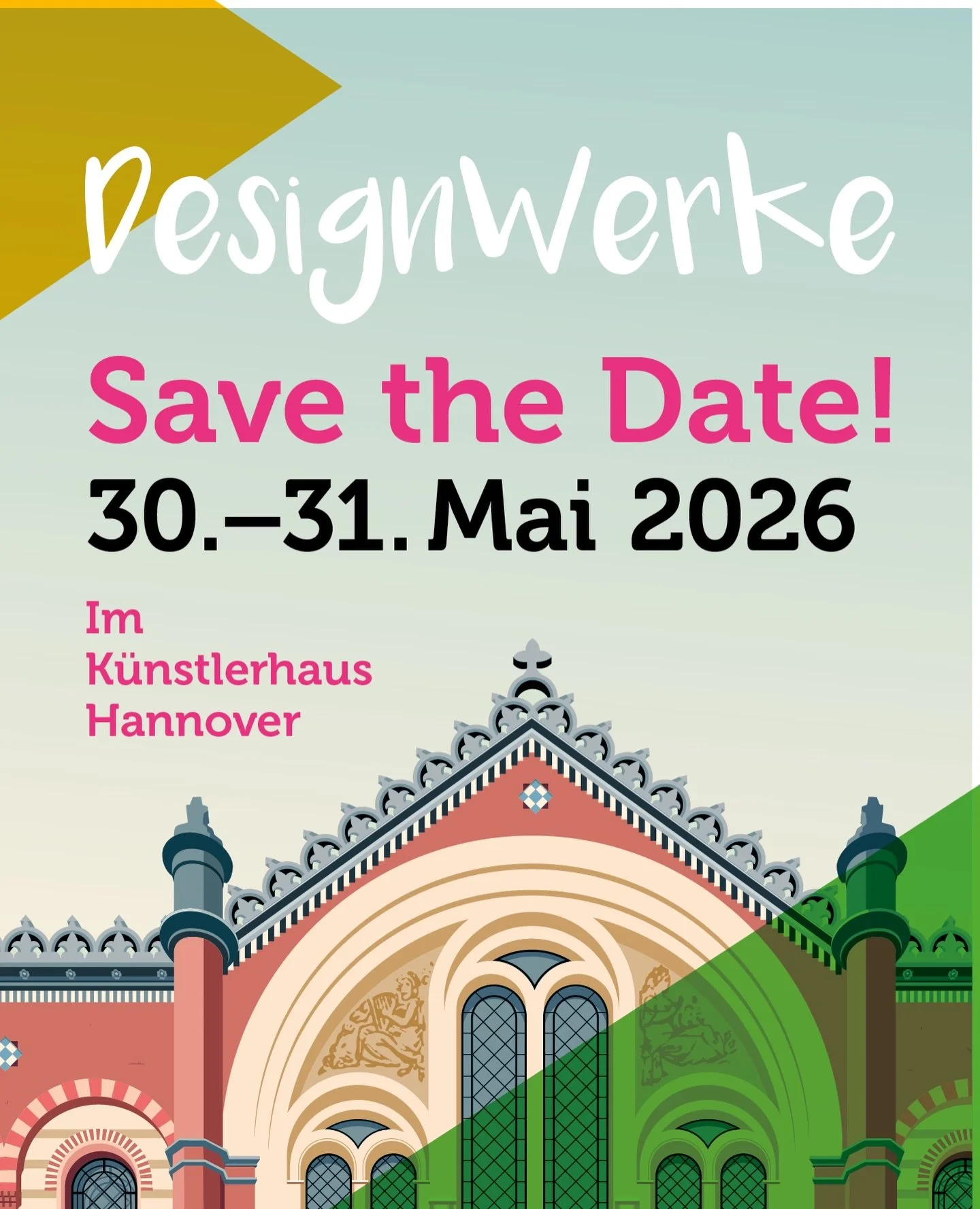 ✨ Call for Makers &amp; Kreative! ✨
Die Bewerbungsphase f&uuml;r Designwerke ist ge&ouml;ffnet!
Am 30. &amp; 31. Mai verwandelt sich das K&uuml;nstlerhaus wieder in einen Ort f&uuml;r Design, Handwerk und kreative Ideen und ihr k&ouml;nnt Teil davon 