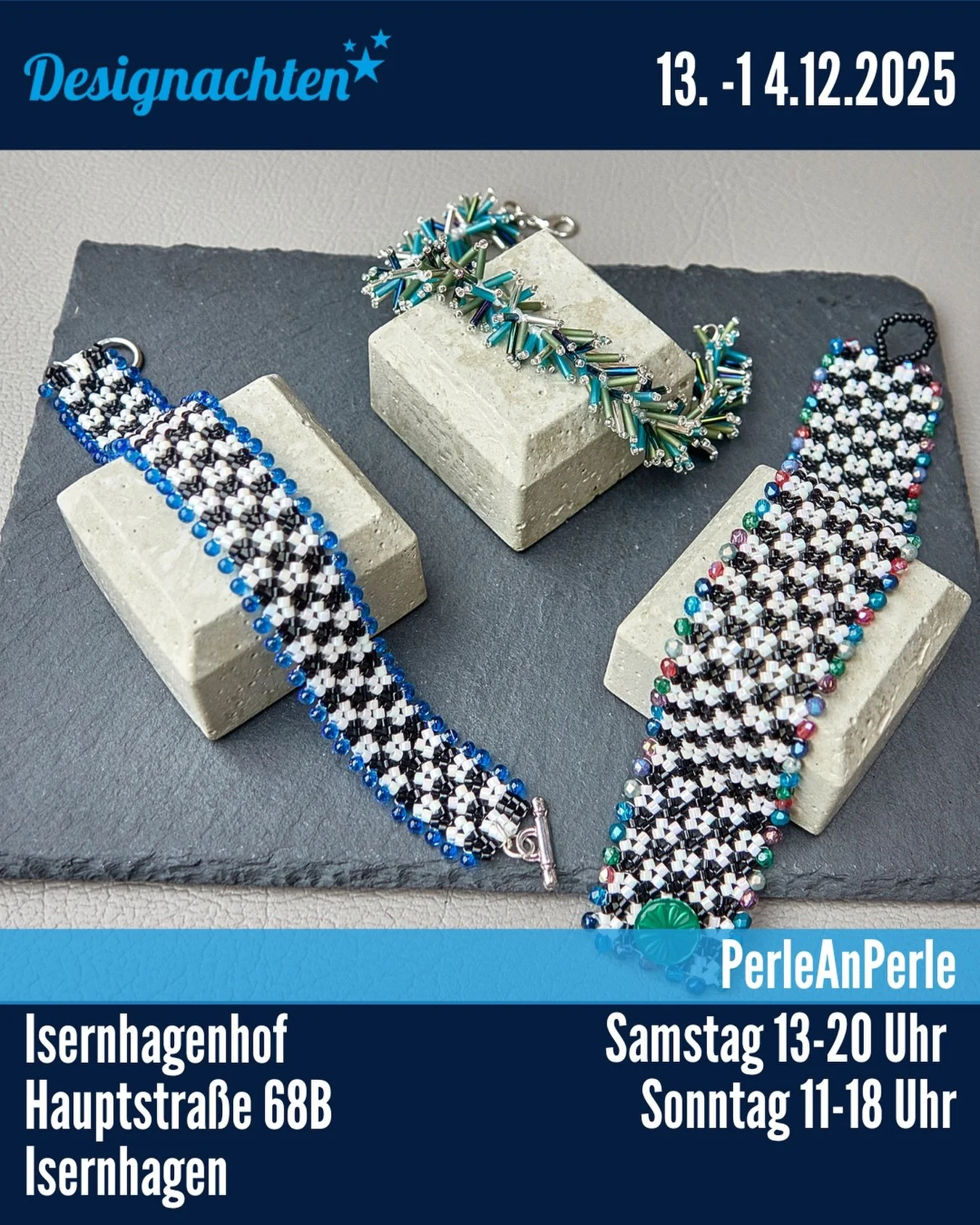 Einzig, aber nicht artig! @perleanperle bringt hochwertigen, handgefertigten Modeschmuck mit, der so vielseitig ist wie die Menschen, die ihn tragen:
Von fein gef&auml;delten Peyote-Armb&auml;ndern &uuml;ber funkelnde Hingucker bis hin zu schlichten 