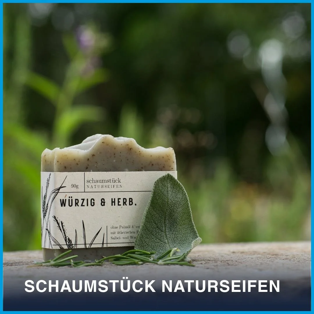 Schaumstück Naturseifen