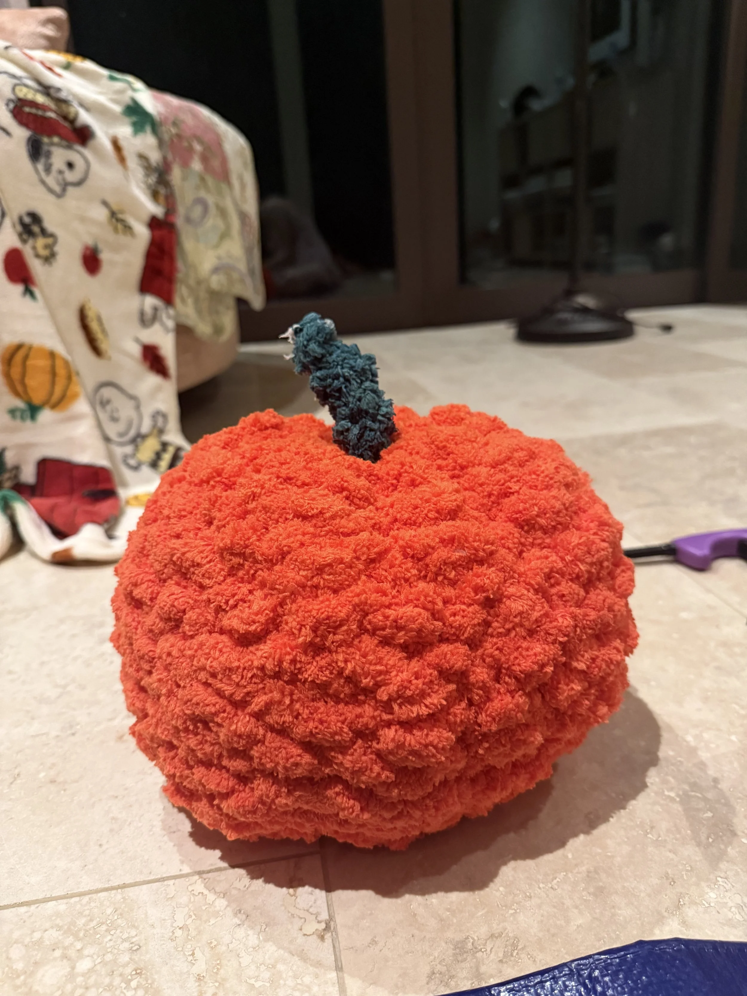 Chunky Knit Pumpkin