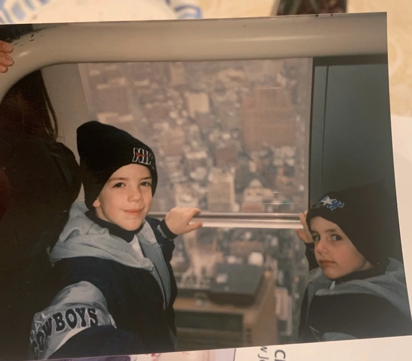 9/11 was a day that is impossible to forget. Even though I was only 11 years old, I remember almost everything that happened that day like it was yesterday.

A couple of years before 9/11, this was me and my brother Sam on top of one of the Twin Towe