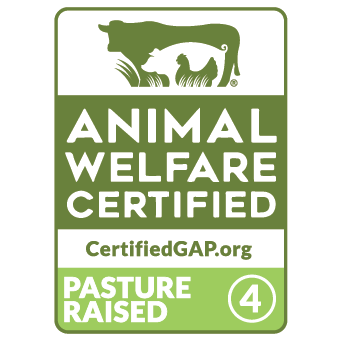 Animal Welfare Certified - Pasture Raised 4 Badge