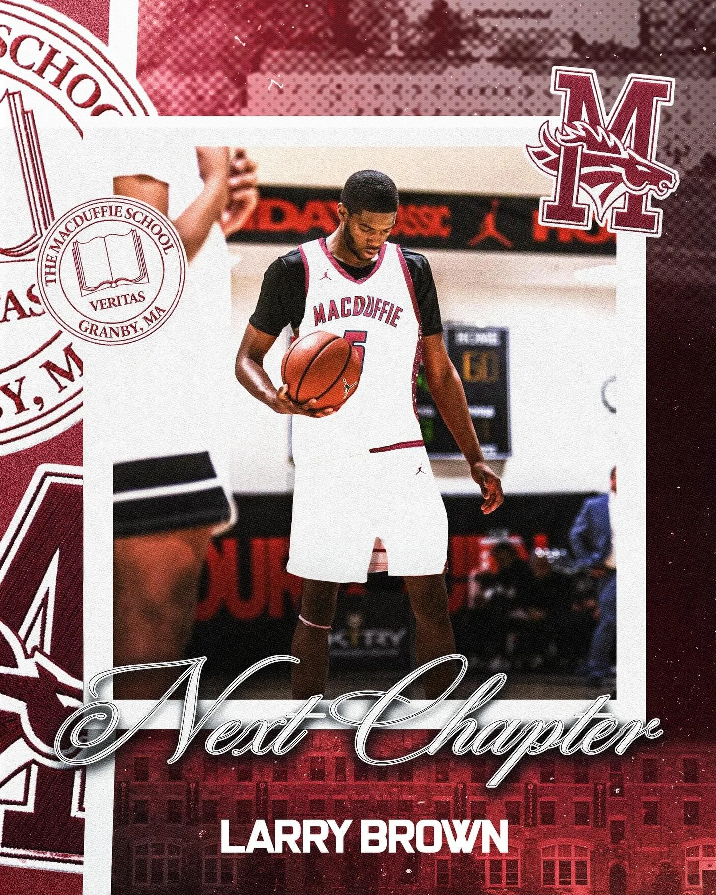 Congrats to our guy @larrry.3 He&rsquo;ll spend next season at MacDuffie Prep School. @macduffiehoops