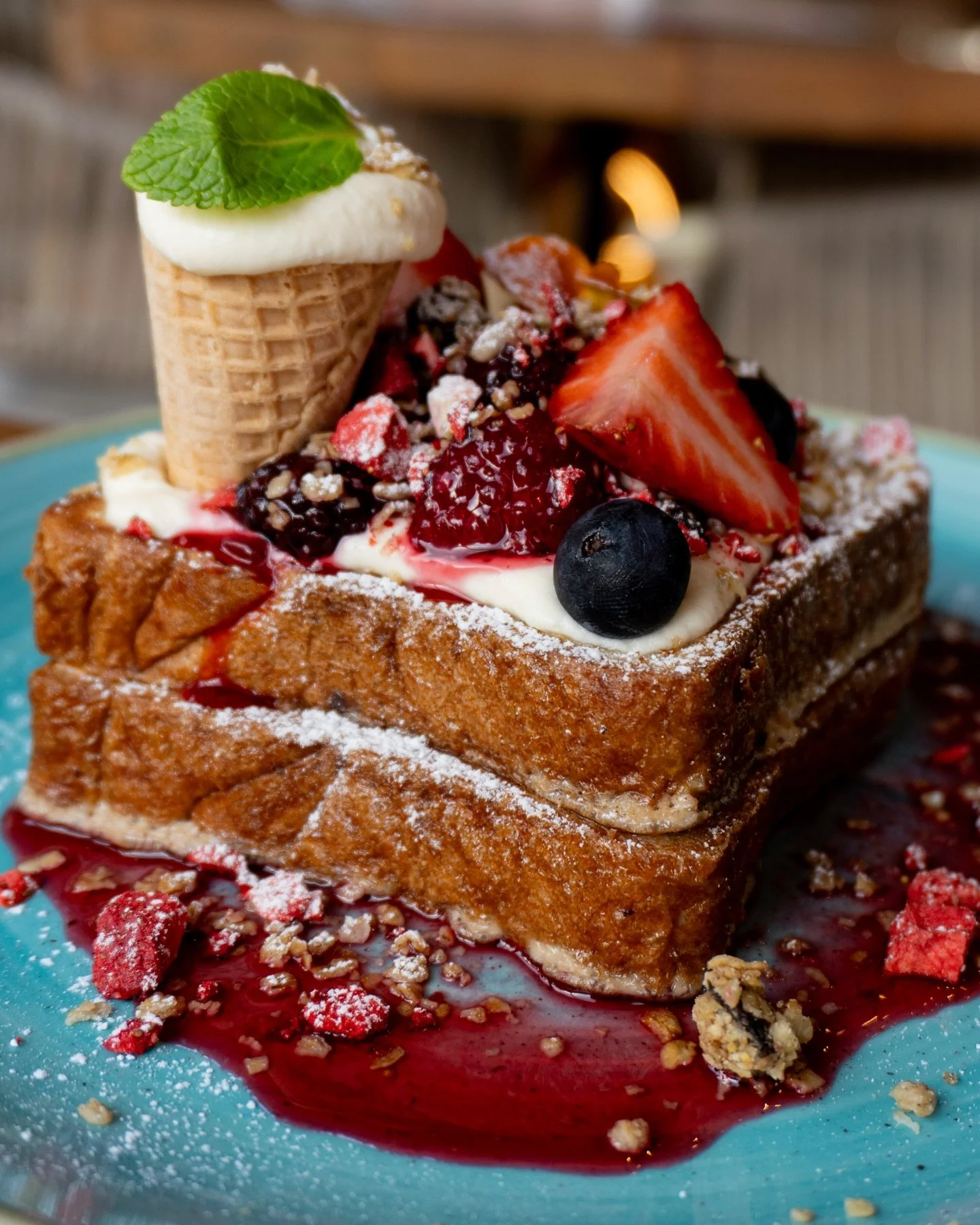 French toast of dreams at @fuegos.street 📸