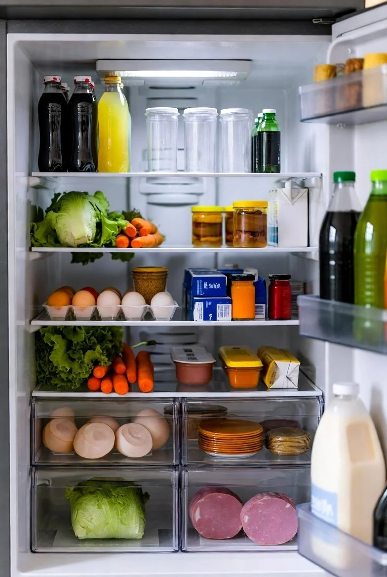 Interior Refrigerator Cleaning