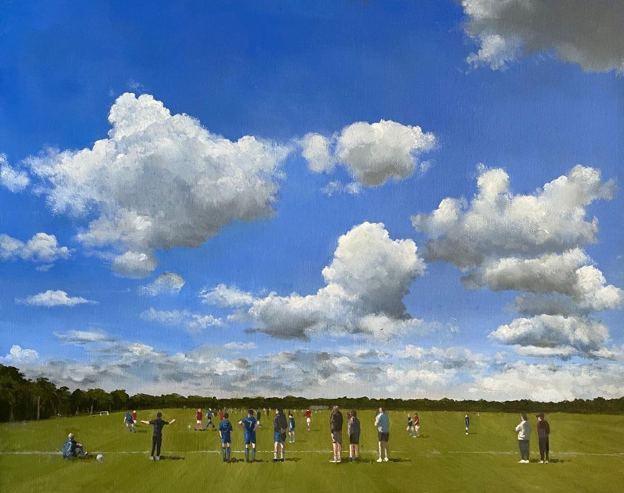 Clouds over St. Annes (2025)
50x60cm, Available
