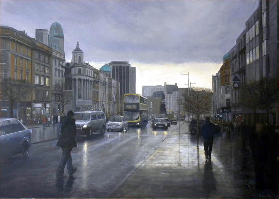 The communte, O Connell St (2013)
50x70cm (Sold)
