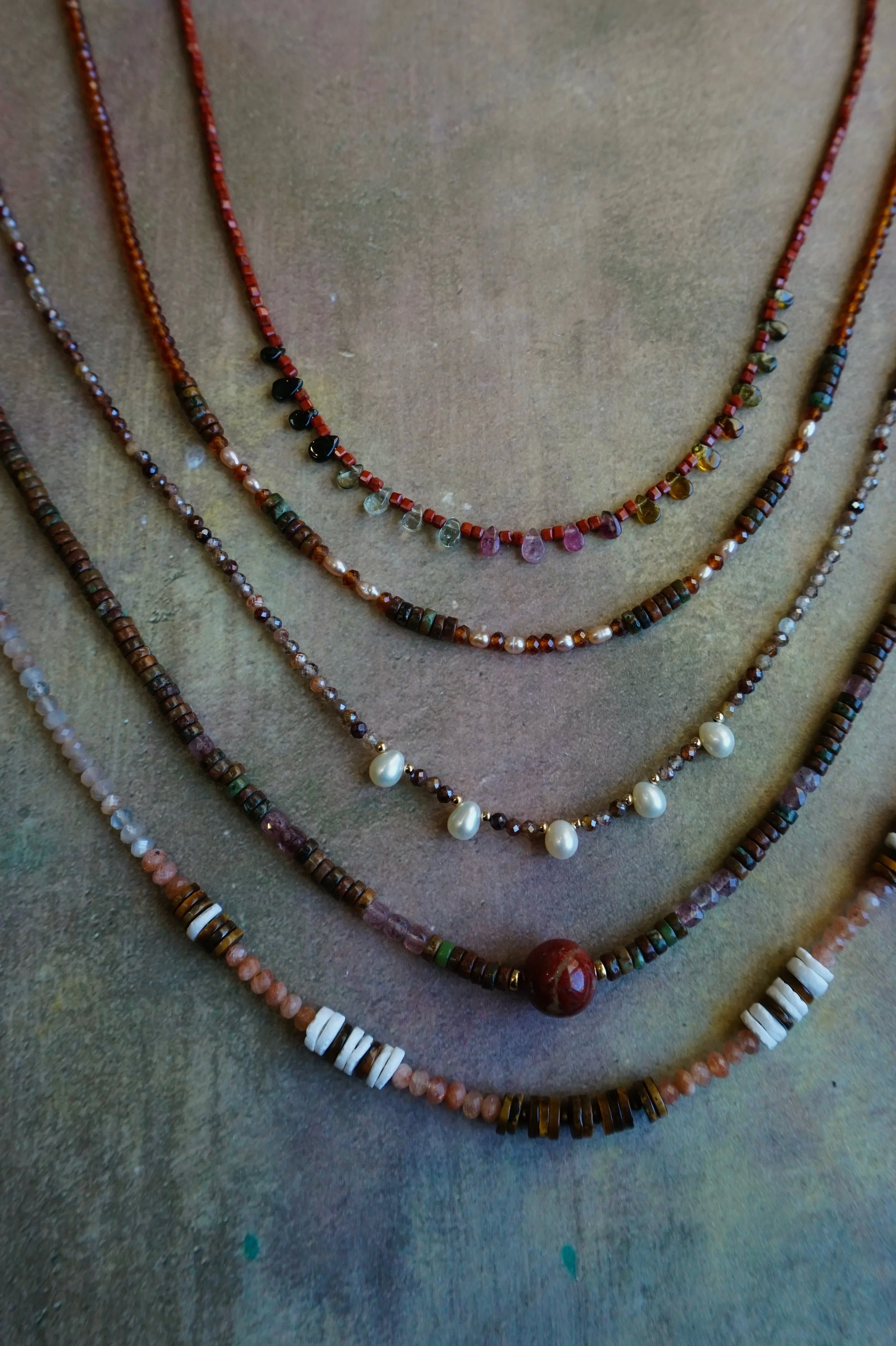 Canyon desert inspired necklaces handmade