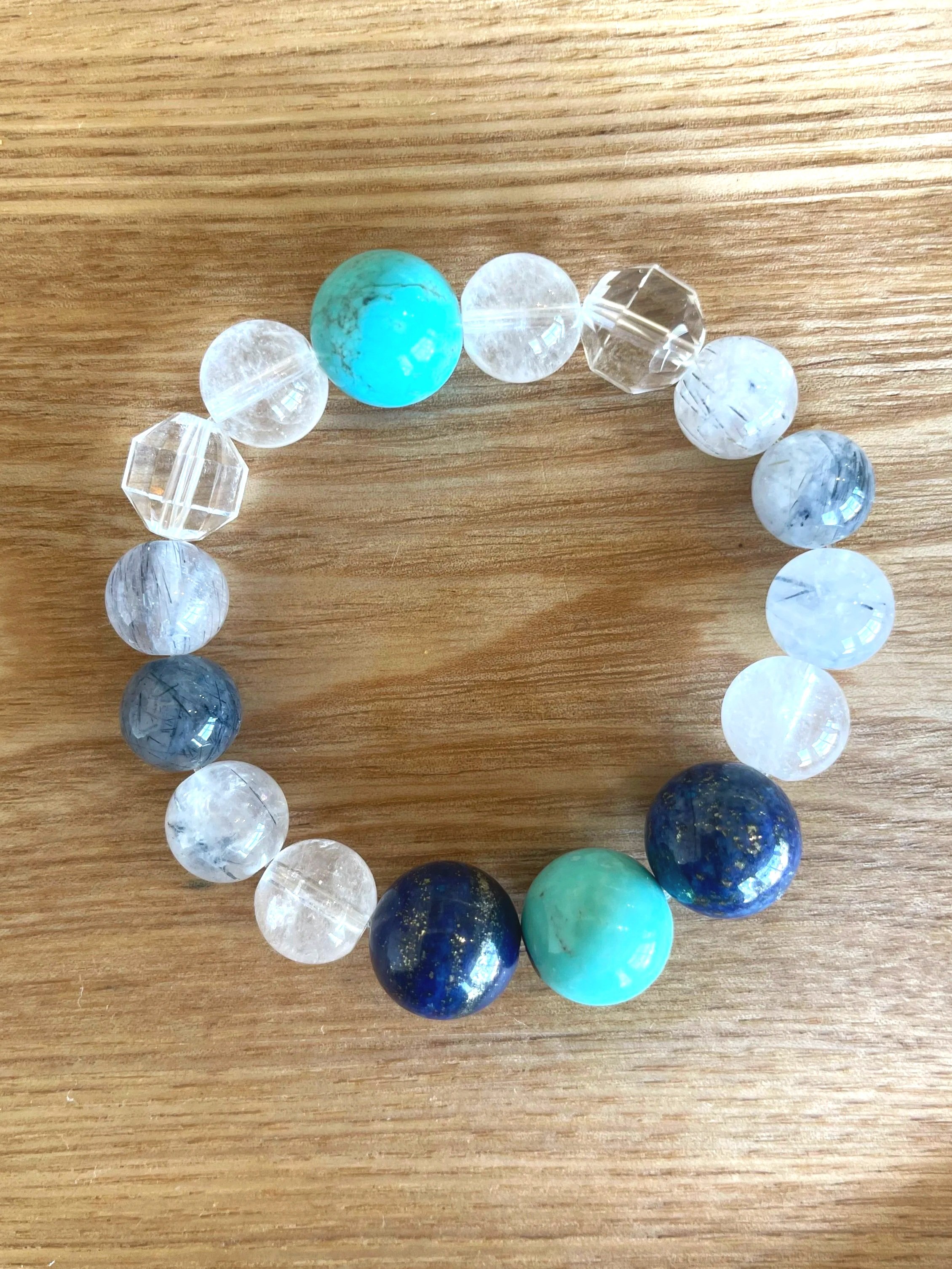 Clear Horizon Bracelet | Birthstone Collection December Turquoise