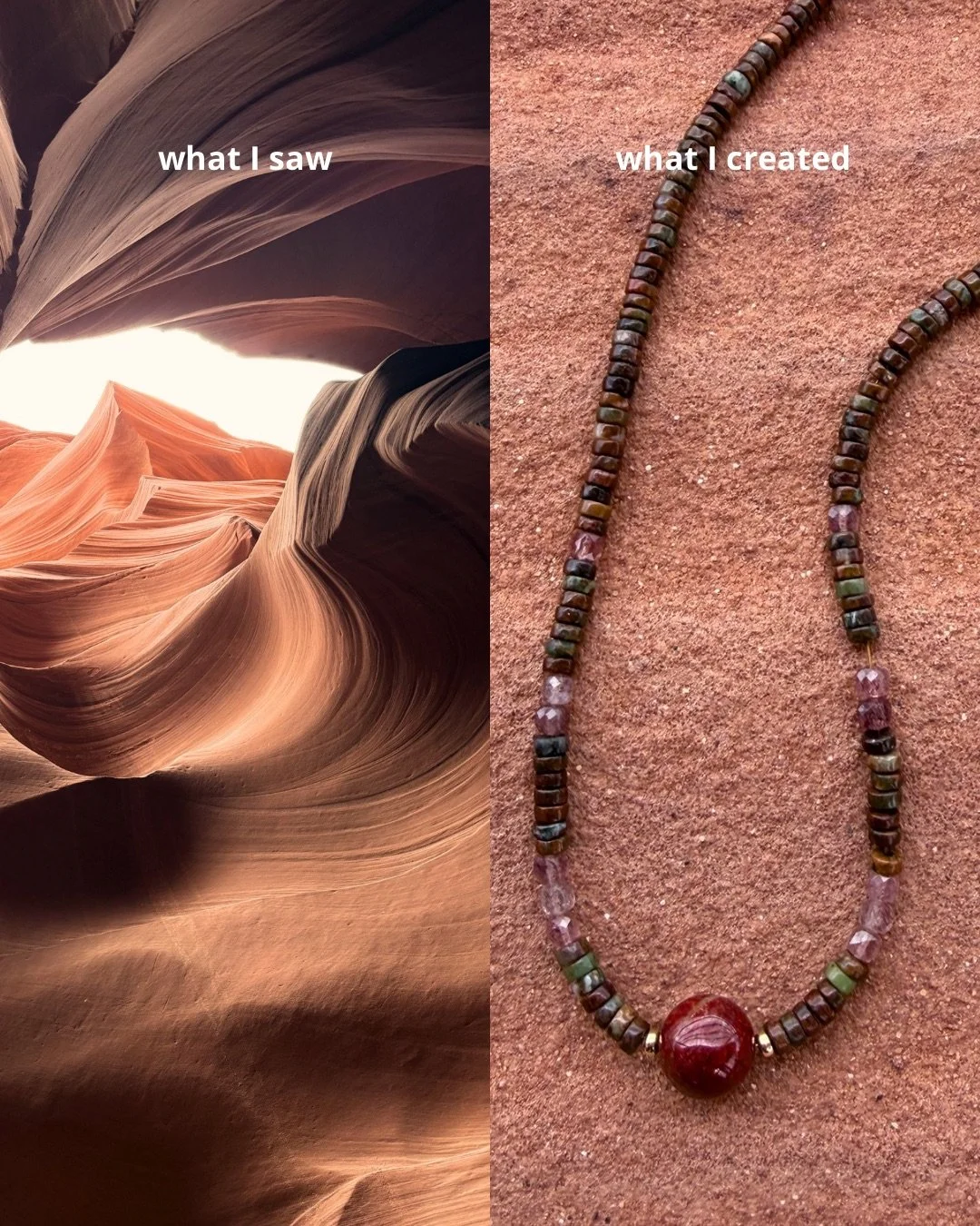Echoes of Antelope Necklace