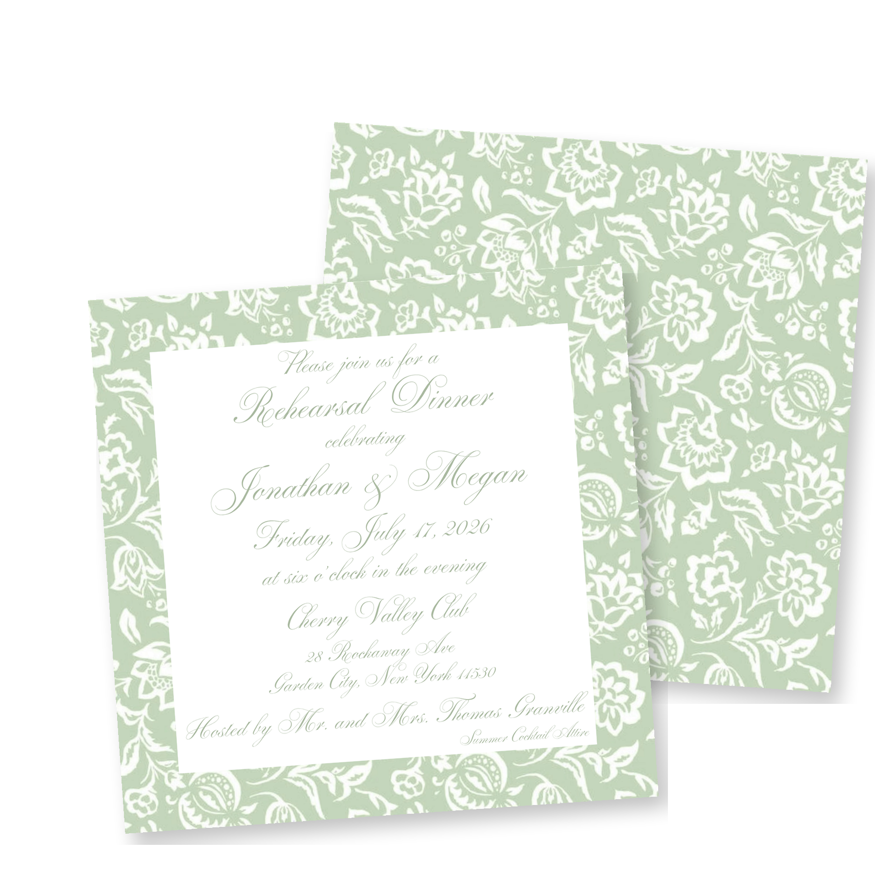 Megan Invitation
