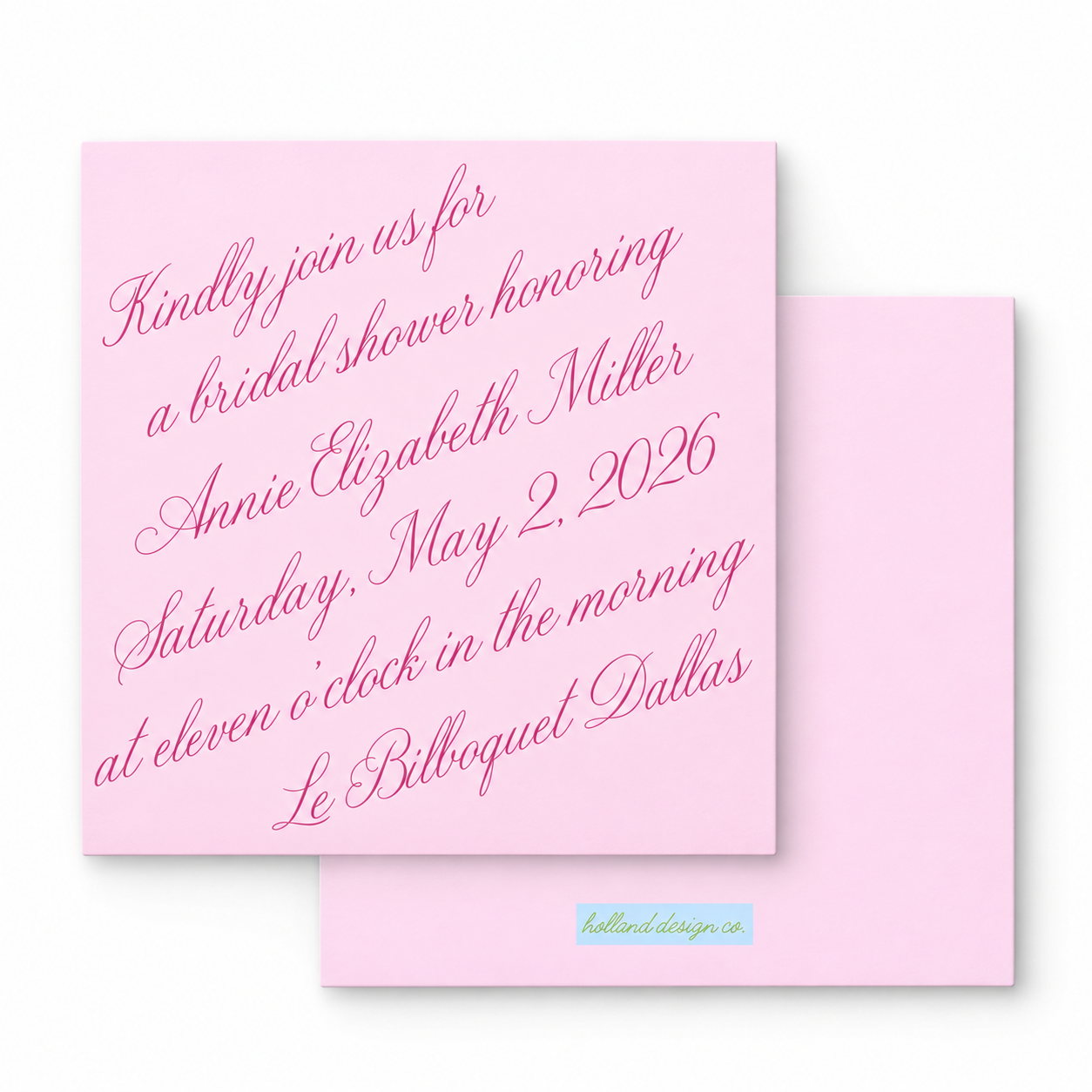 Annie Invitation