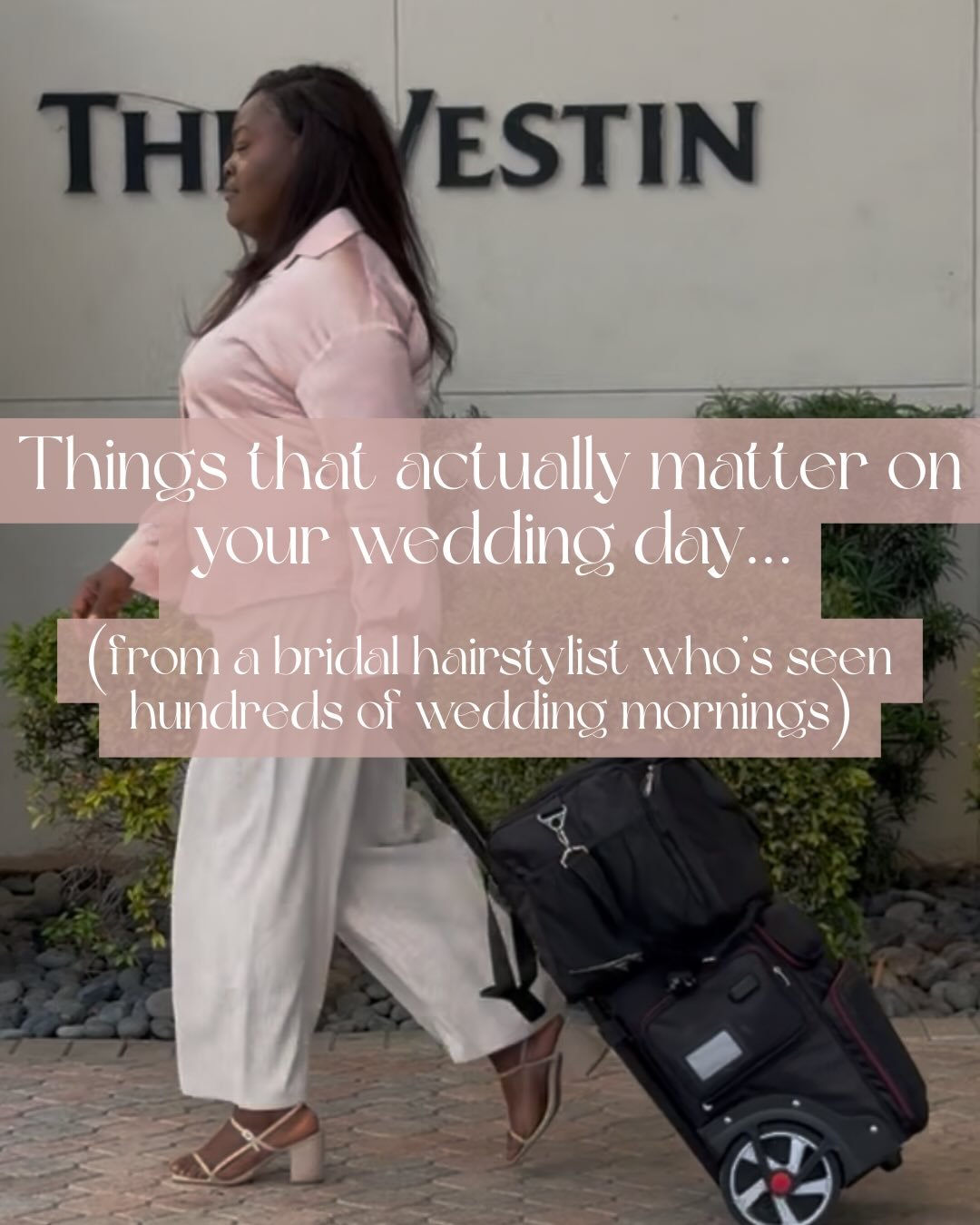 After years of wedding mornings, I&rsquo;ve learned that the things brides stress about the most are rarely what matter most.

Of course, your bridal hairstyle, makeup, dress, and all the beautiful details matter. But what truly changes your experien