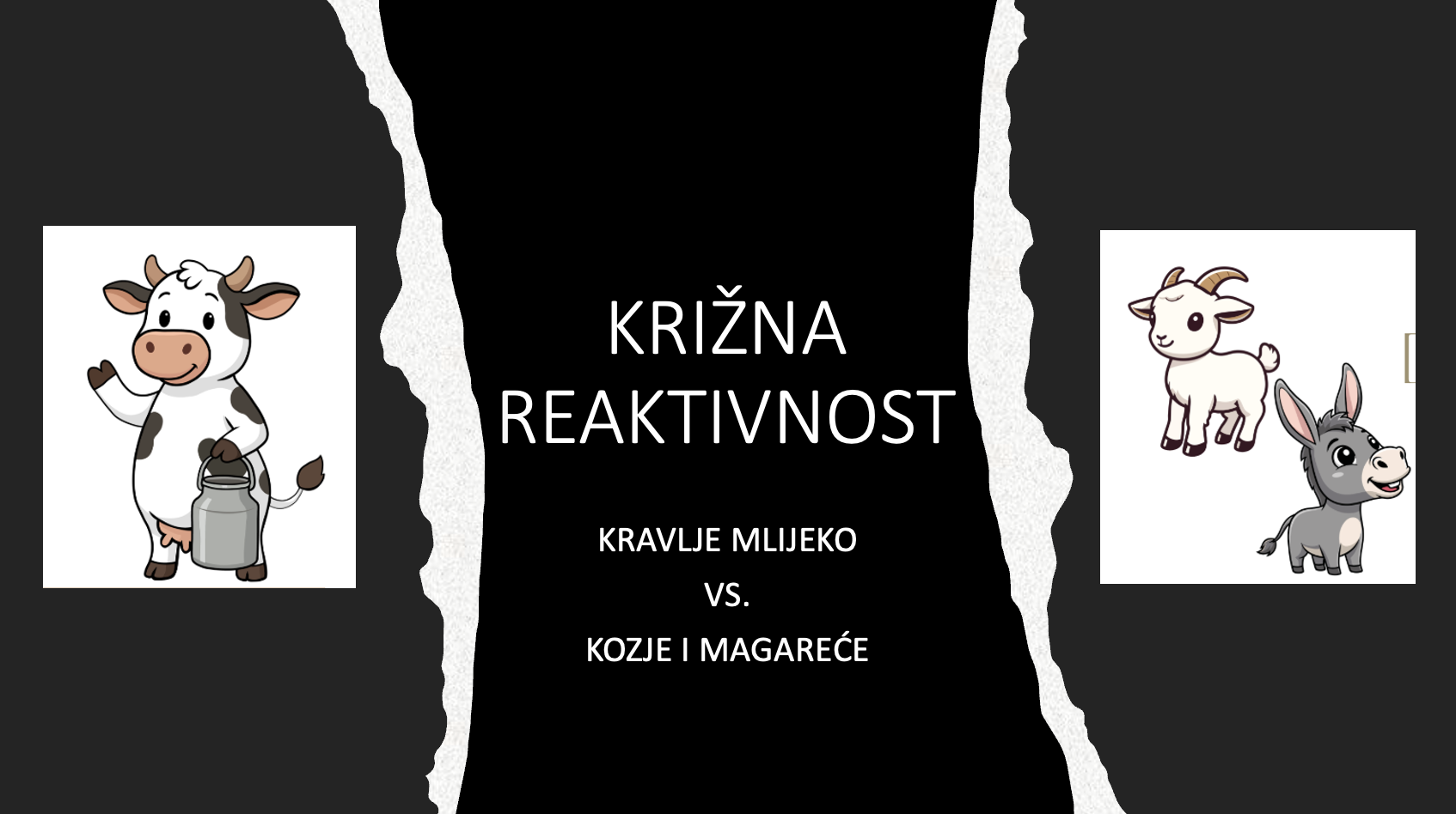 Smije li dijete s alergijom na kravlje mlijeko konzumirati kozje ili magareće?