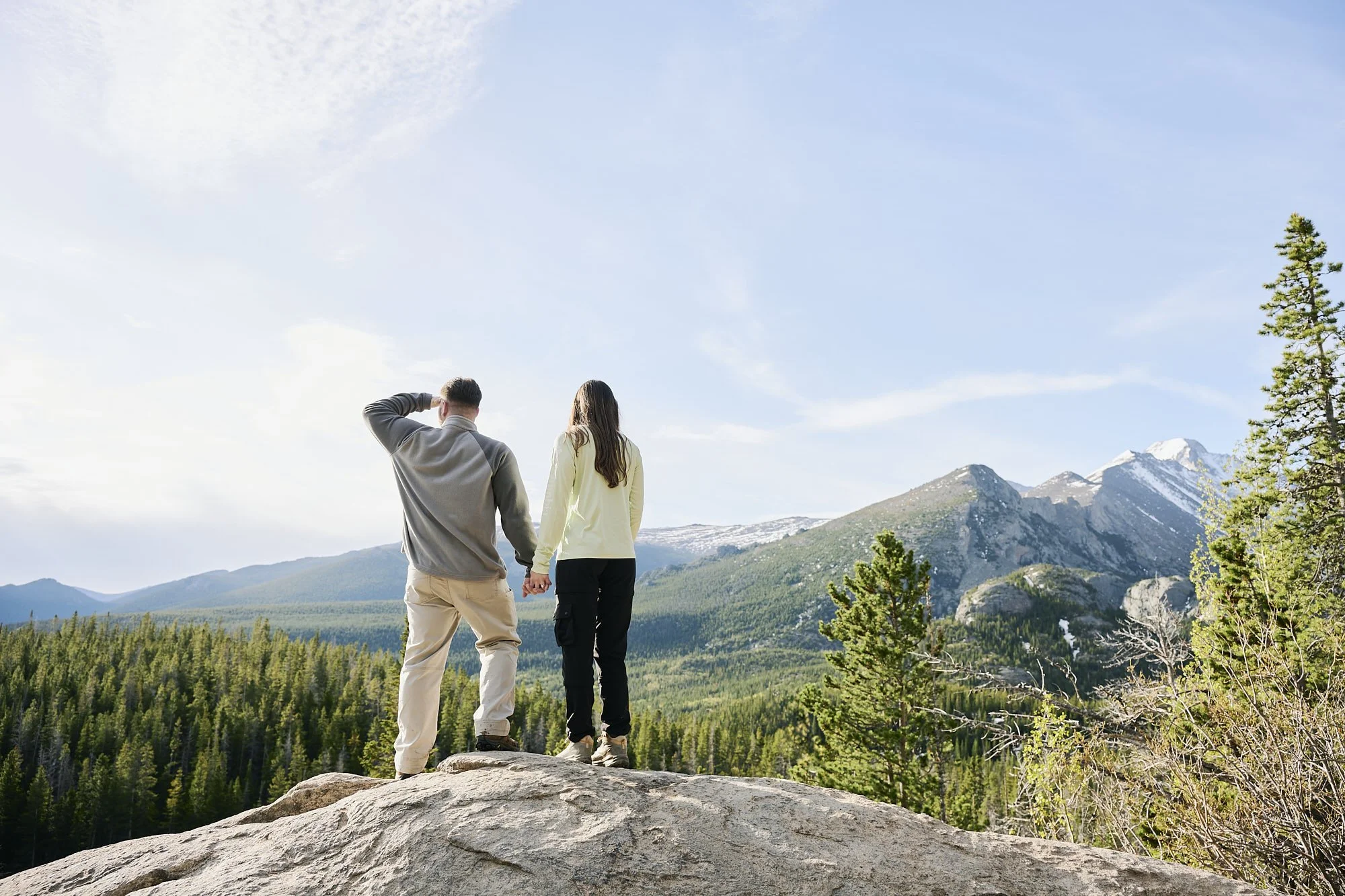 Matt &amp; Bella's Dream Lake Proposal in Rocky Mountain National Park