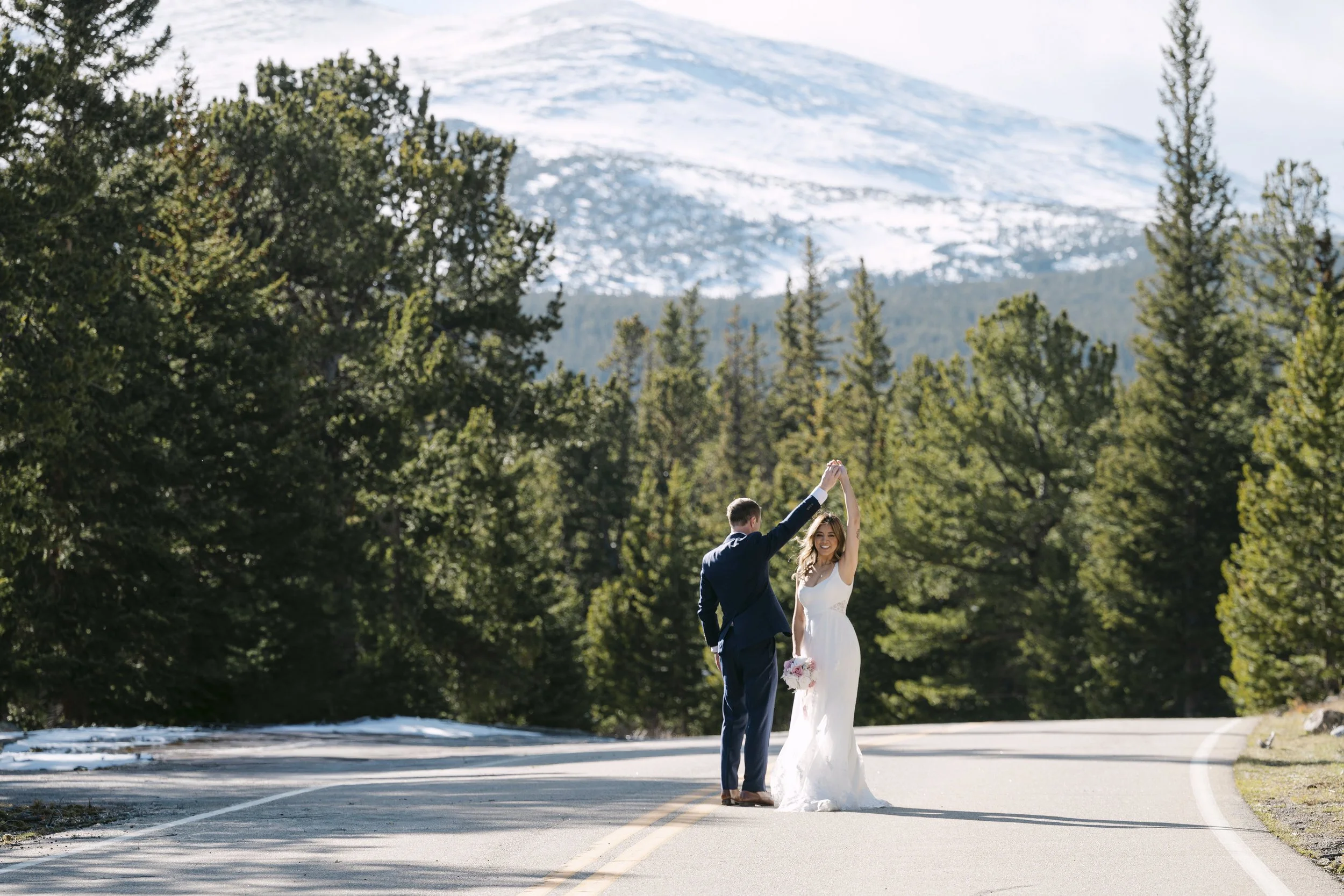 Amanda + Matt's Red Rock Lake Elopement
