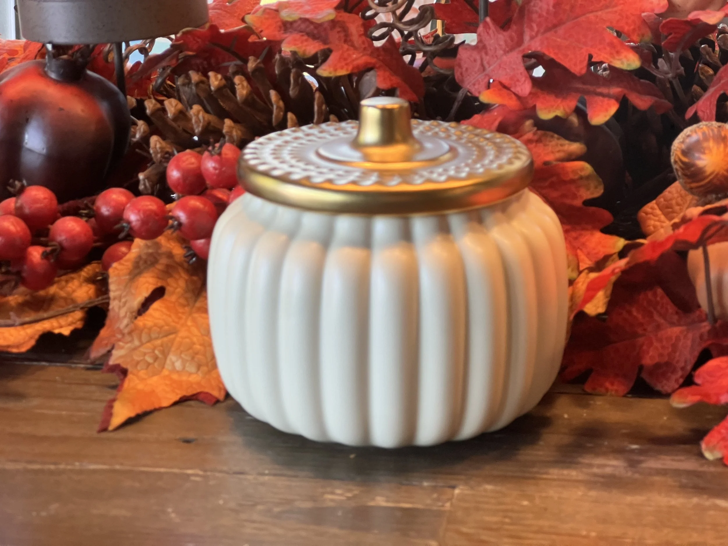 Large White Pumpkin