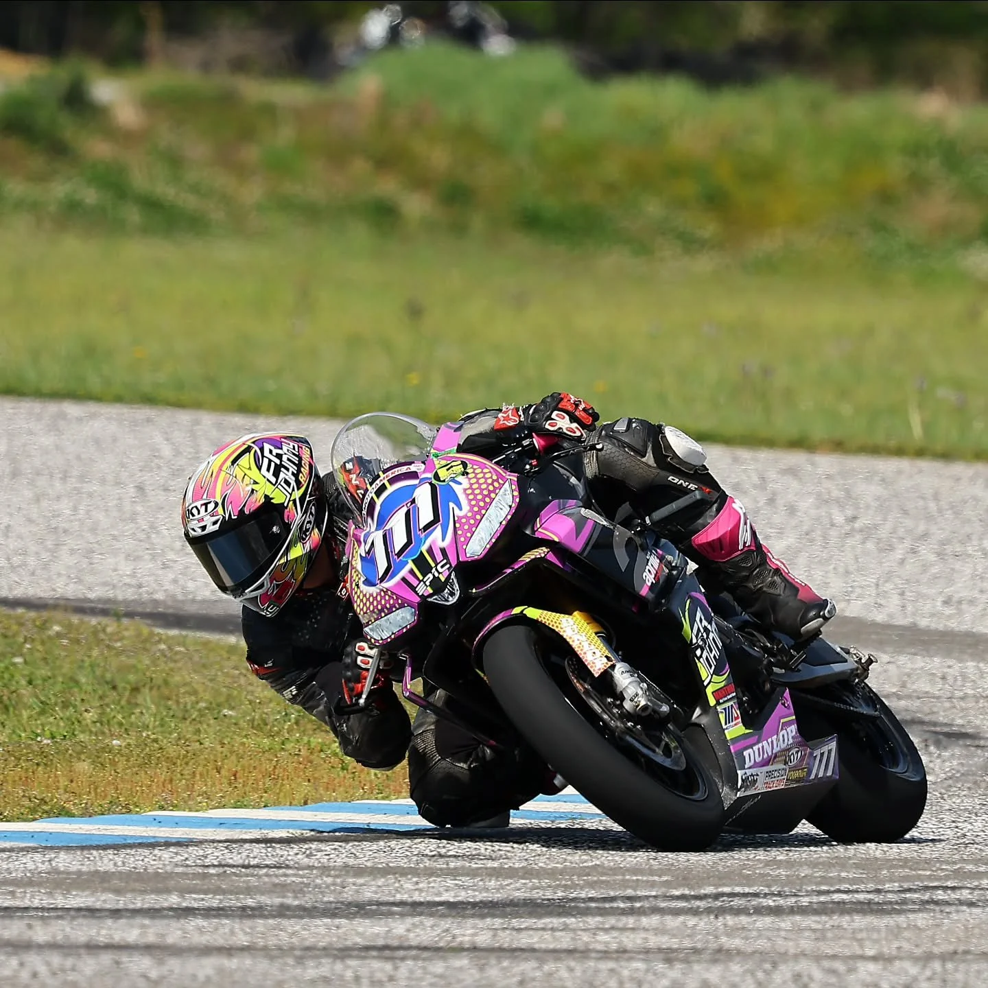 A phenomenal weekend of hanging with the @mnnthbx crew and setting new PBs on the Aprilia. Couldn't ask for more.