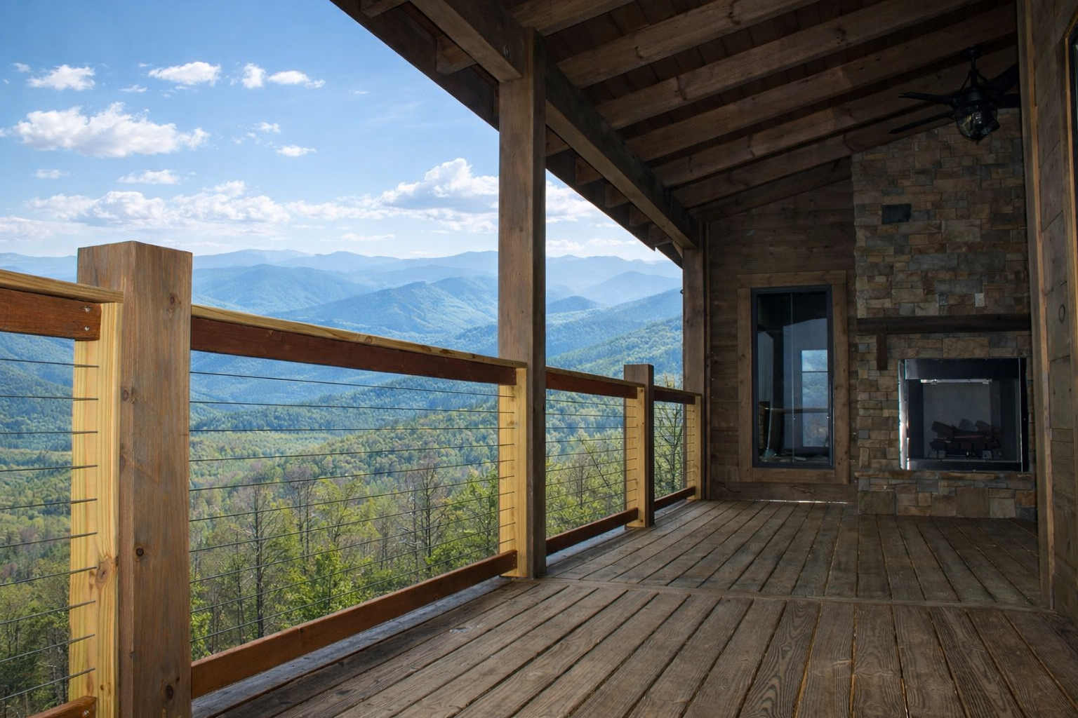 Structural home lift service performed by Schmid Construction in Gatlinburg Tennessee for foundation stabilization.
