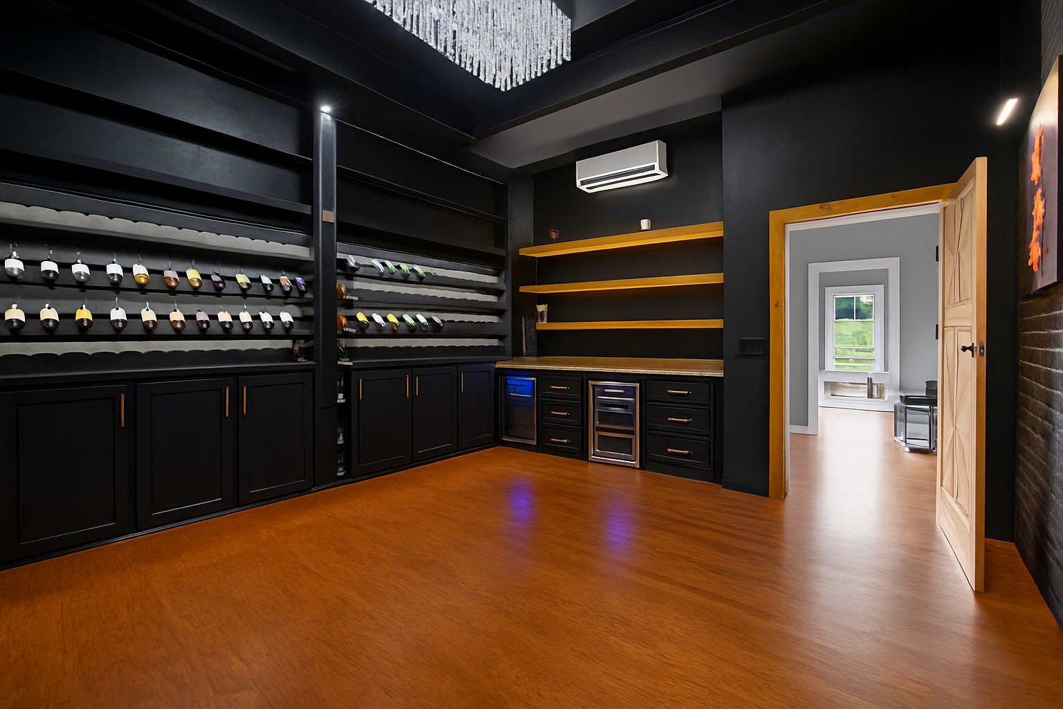 Interior renovation and remodeling project completed by Schmid Construction in Sevier County Tennessee.