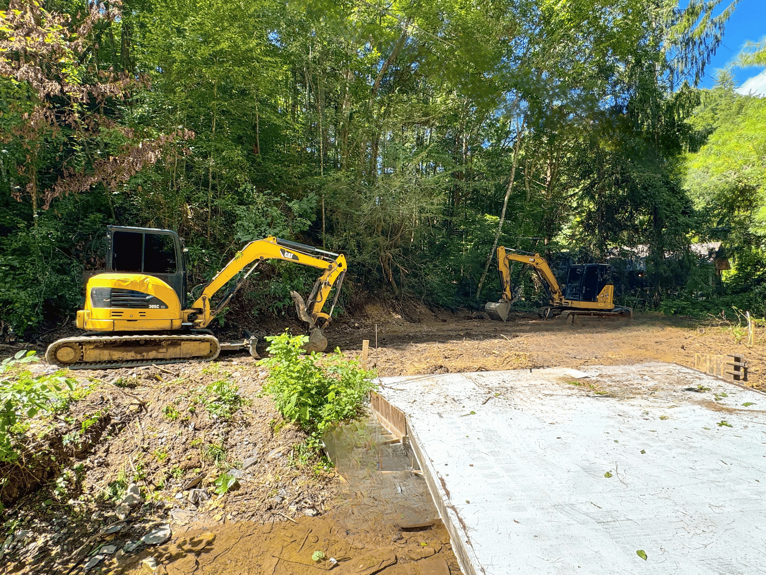 Site prep and land development  in Sevierville, Tennessee