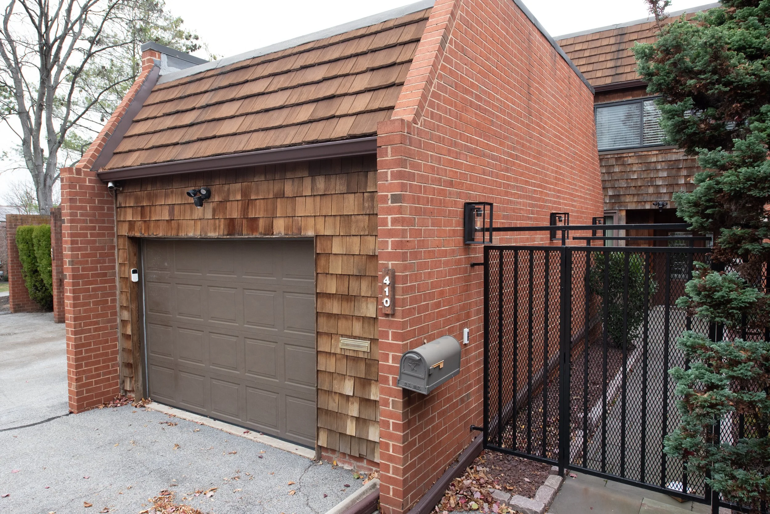 Front entrance garage