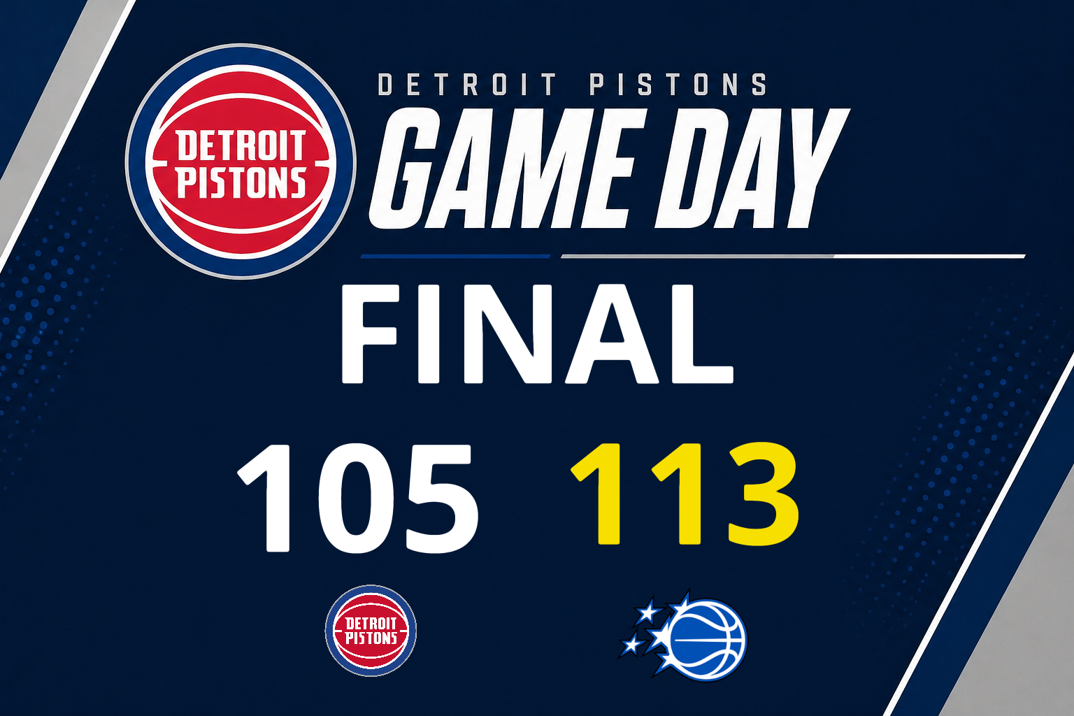Detroit Pistons @ Orlando Magic (Game 3)
