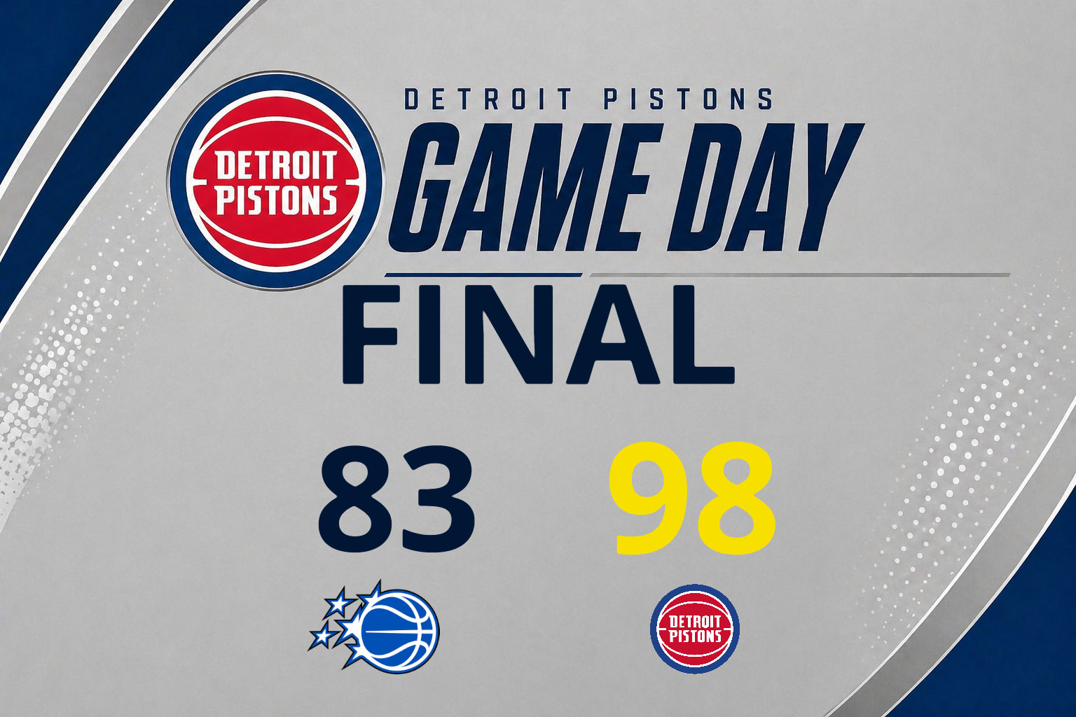 Orlando Magic @ Detroit Pistons (Game 2)