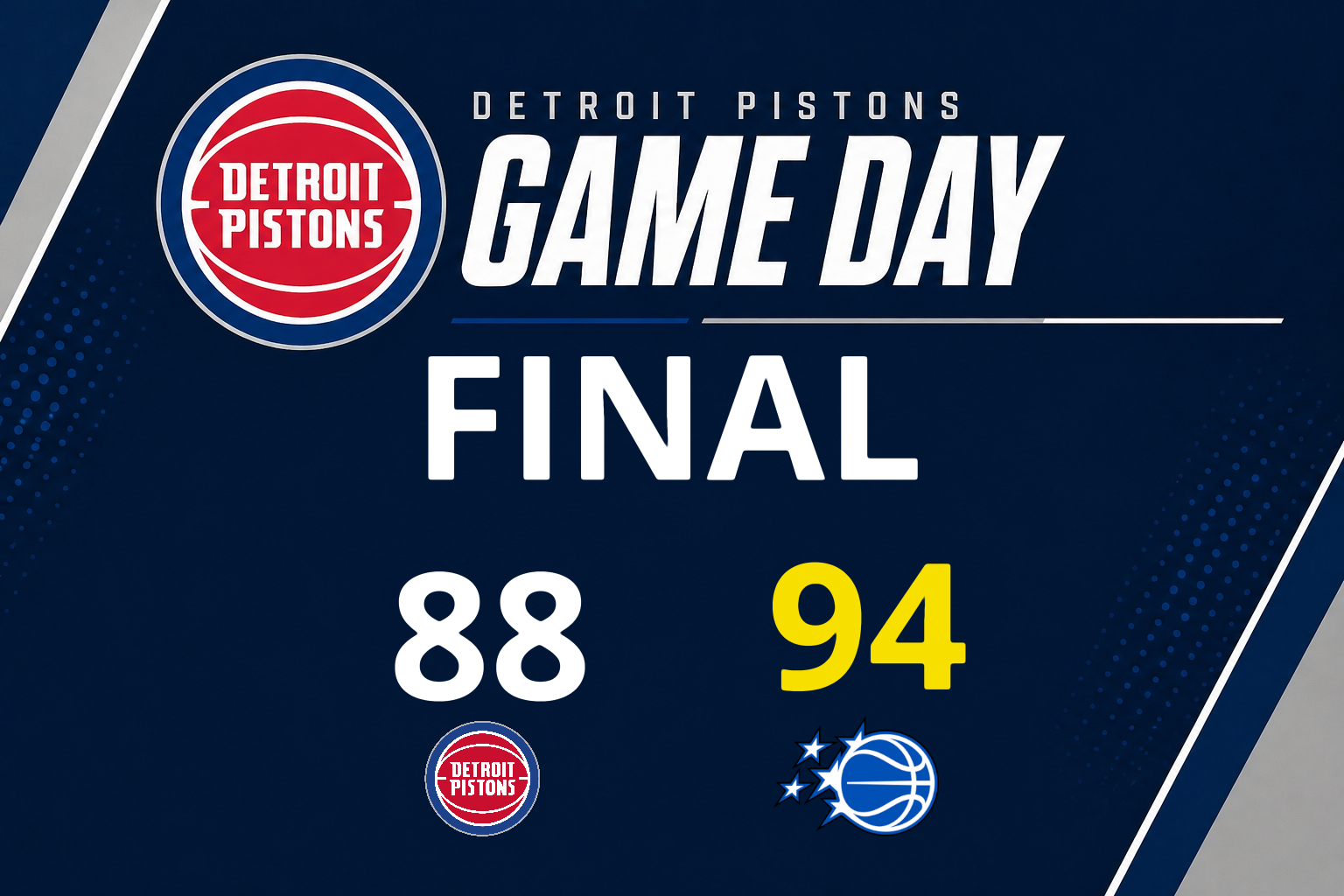 Detroit Pistons @ Orlando Magic (Game 4)