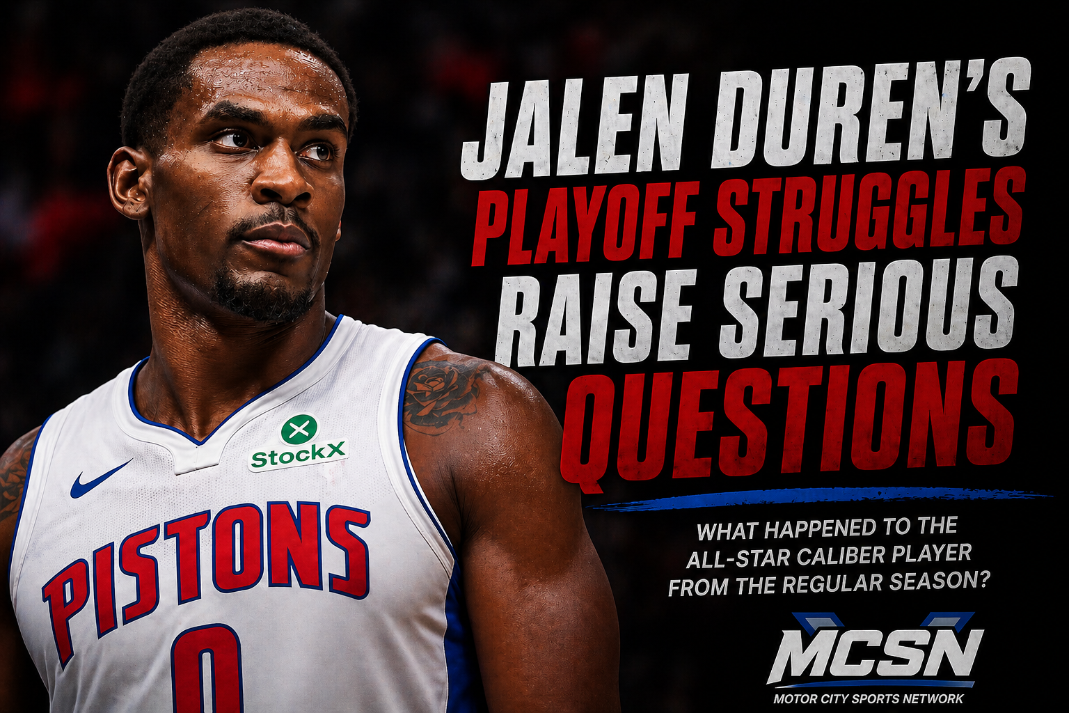 Jalen Duren’s Playoff Struggles Are Raising Serious Questions