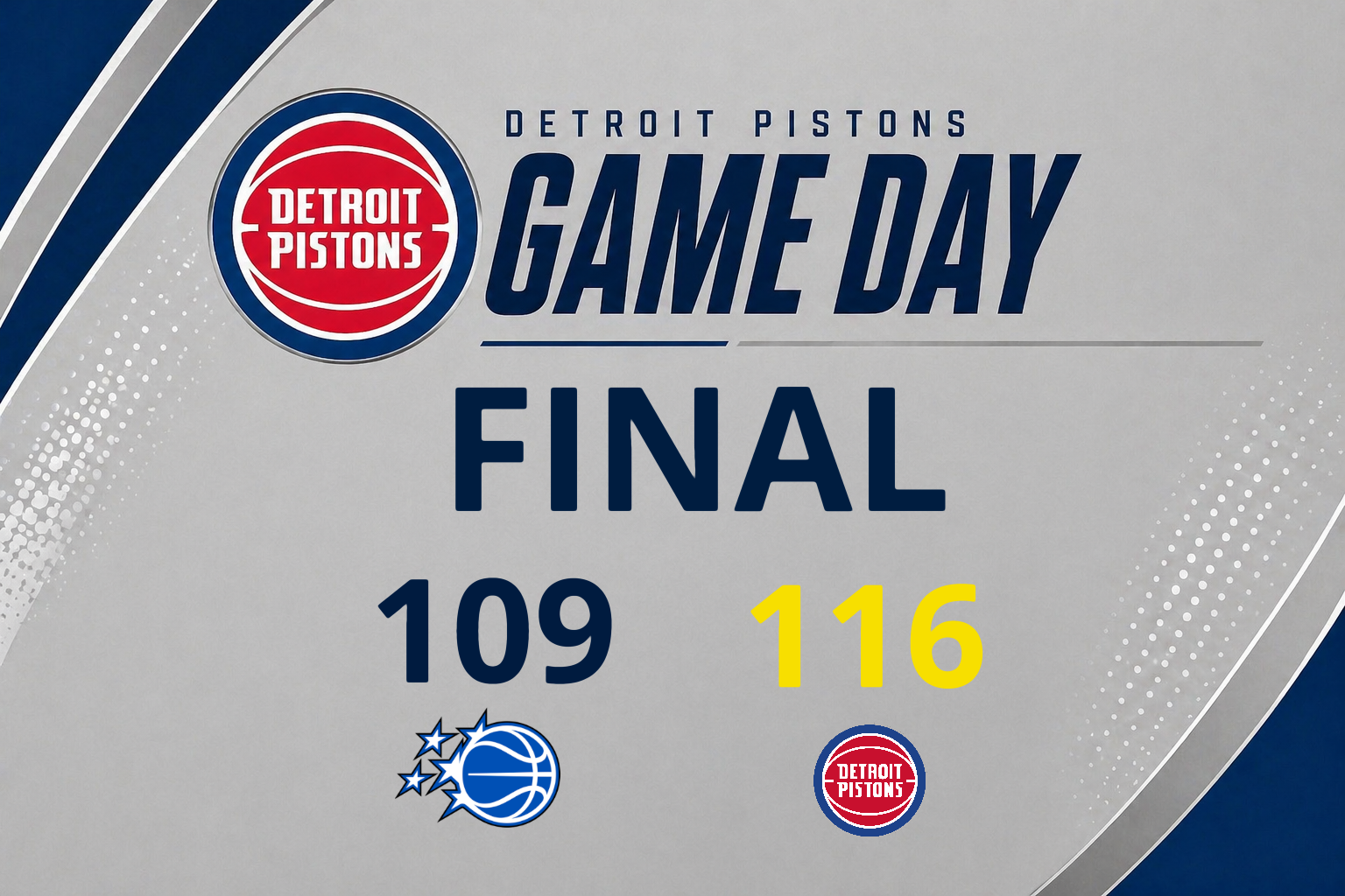 Orlando Magic @ Detroit Pistons (Game 5)