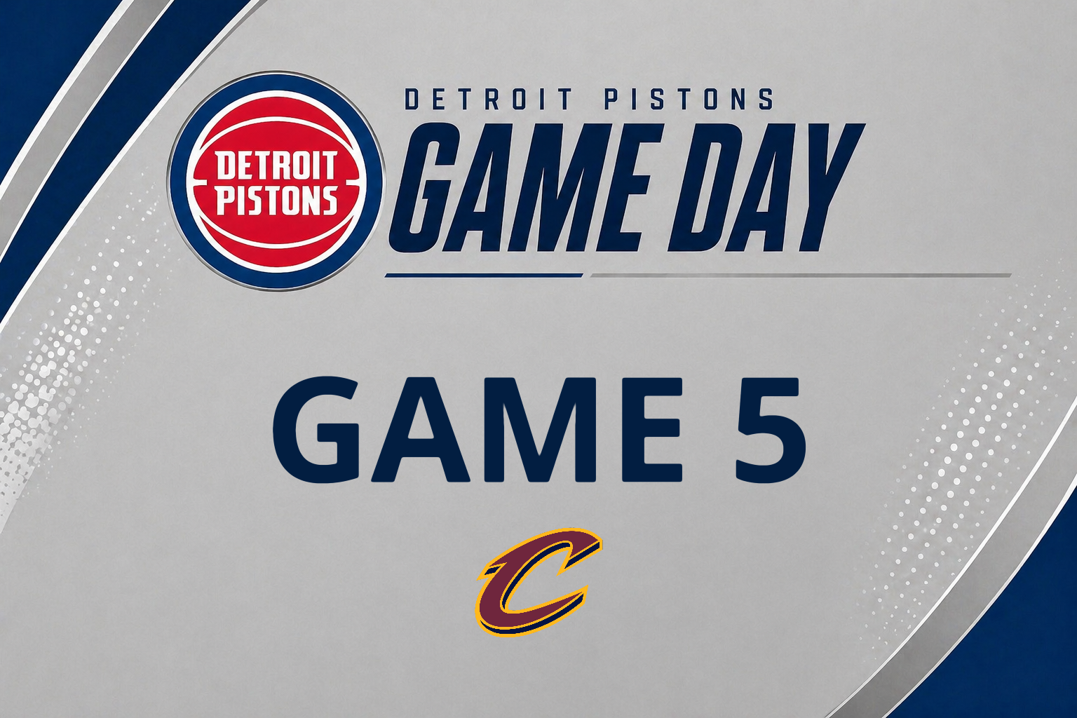 Cleveland Cavaliers @ Detroit Pistons (Game 5)