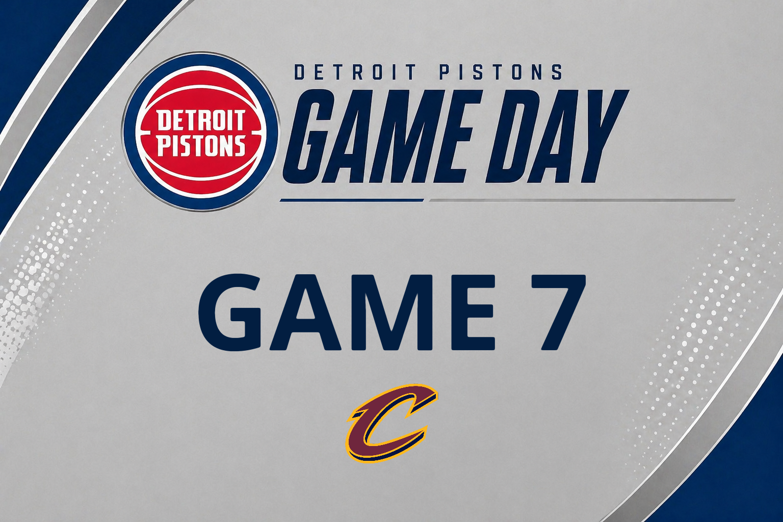 Cleveland Cavaliers @ Detroit Pistons (Game 7)