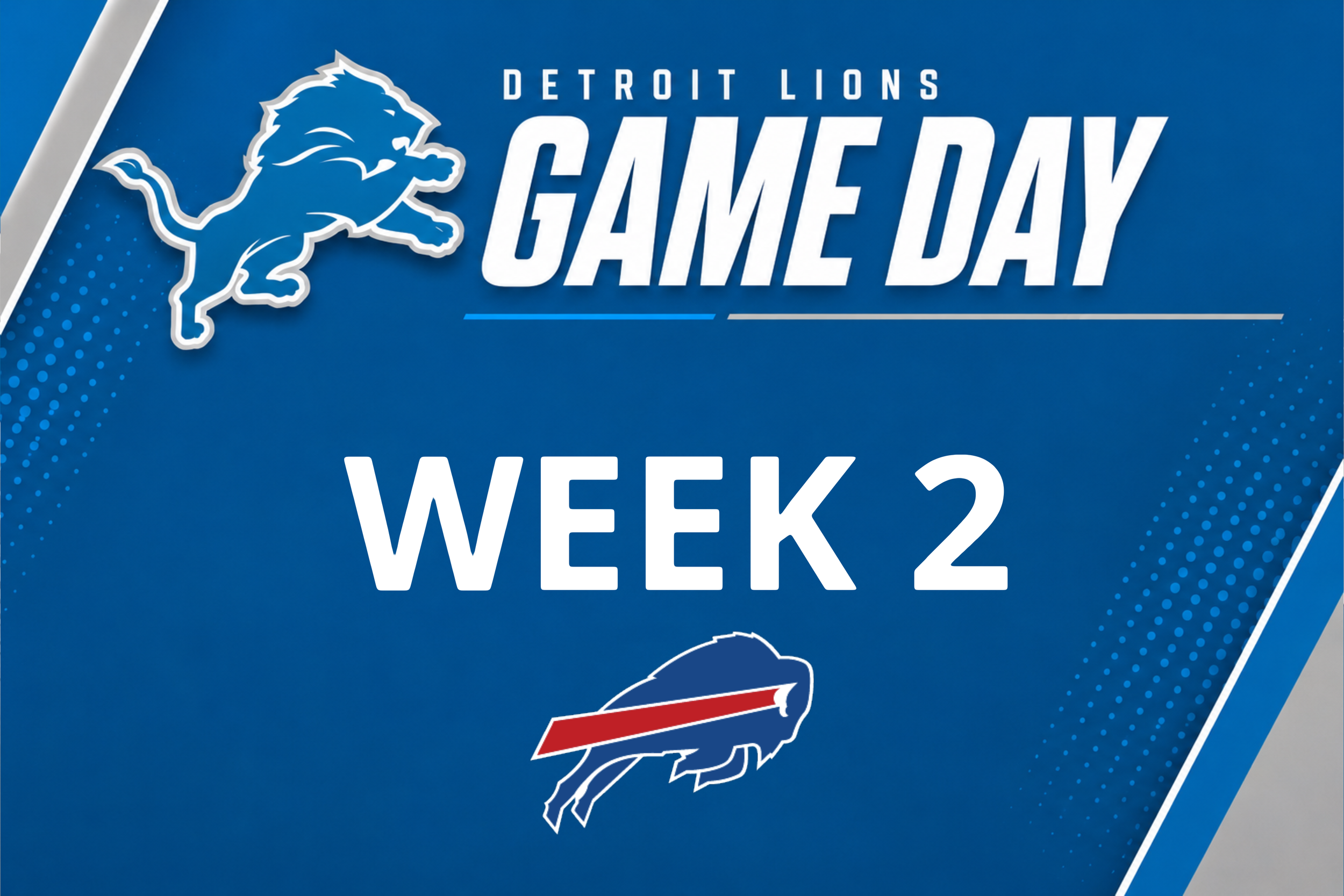Detroit Lions @ Buffalo Bills (Week 2) (Copy)