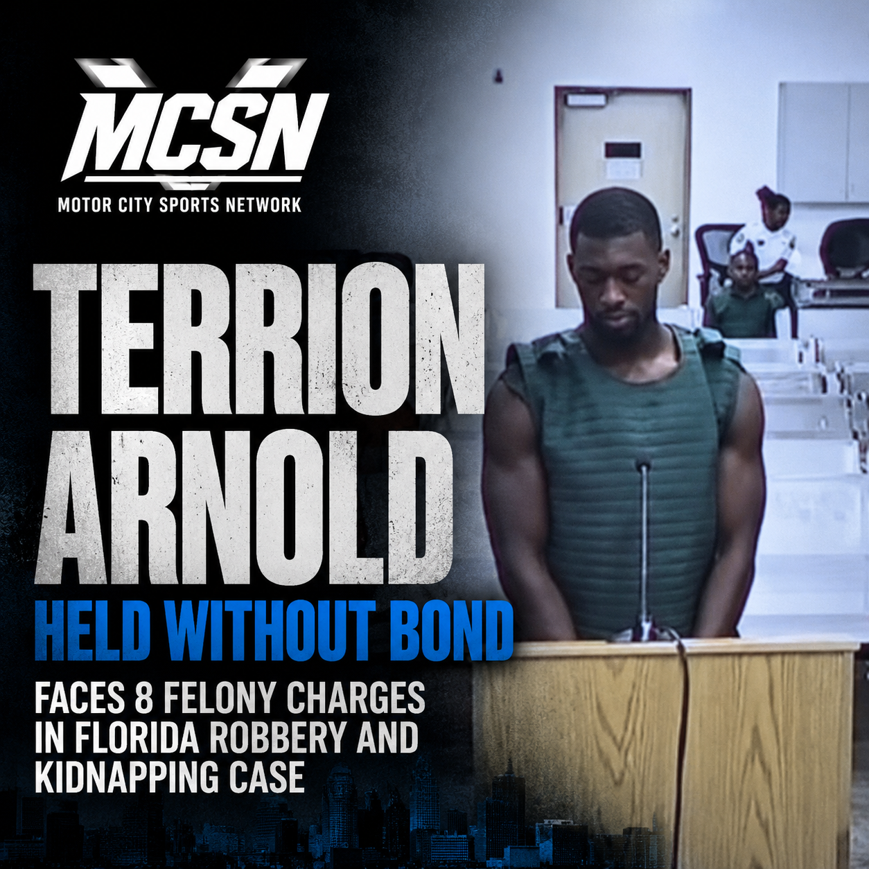 Terrion Arnold Held Without Bond After First Court Appearance in Florida
