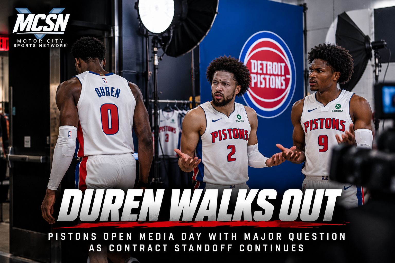 Pistons Open 2026-27 With Higher Expectations — and One Major Question Hanging Over Media Day