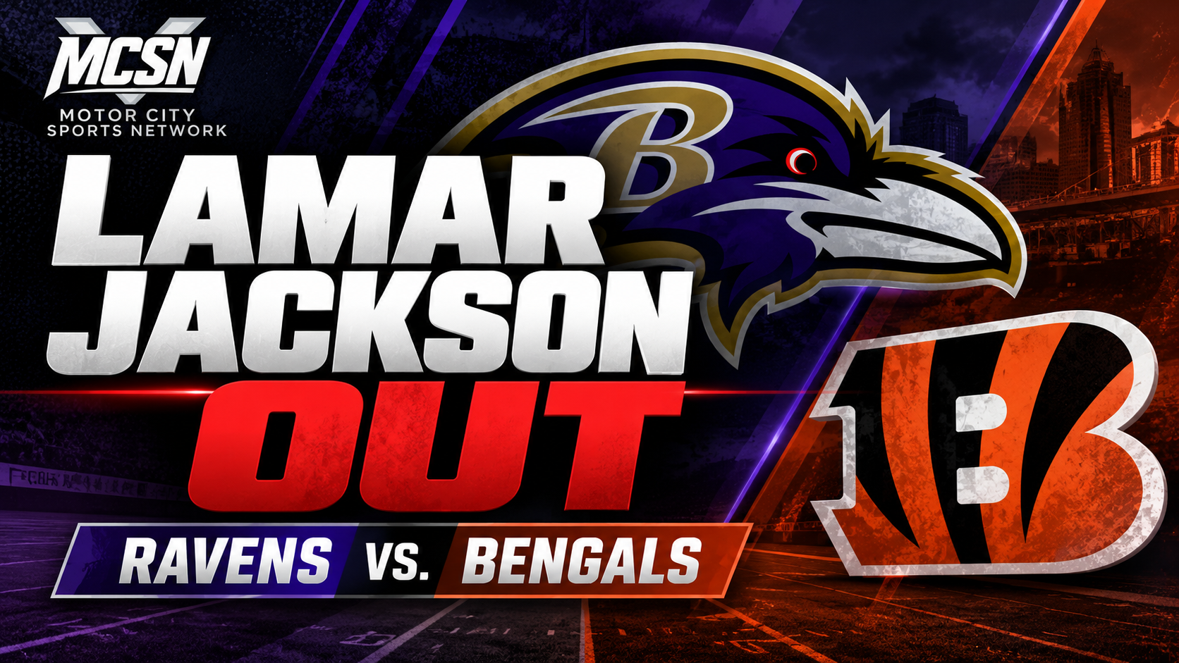 Lamar Jackson Ruled Out Against Bengals as Ravens Turn to Tyler Huntley for Third Straight Start
