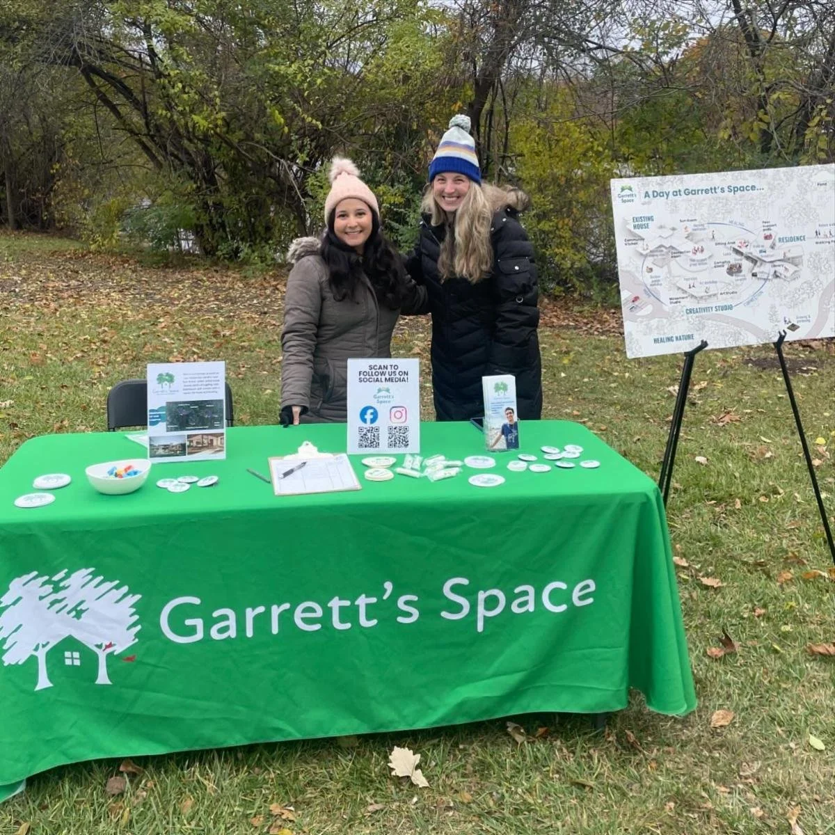 Tabling at NAMIWalks Washtenaw County