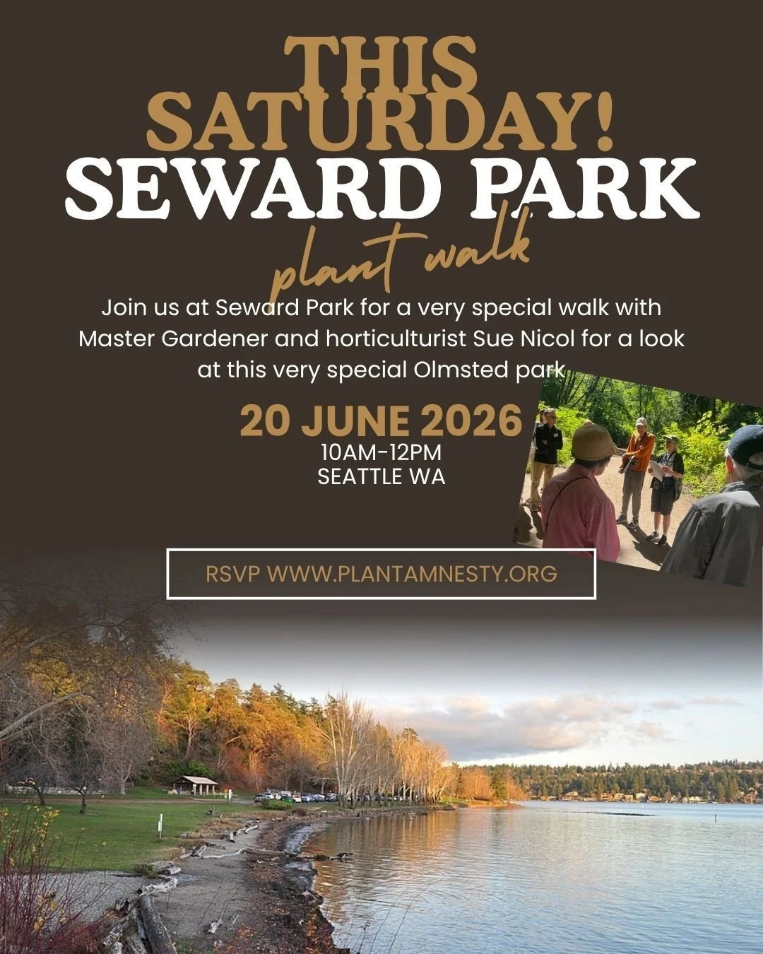 Awesome parks with incredible experts. Our plant walk series this year is 🔥🔥🔥!