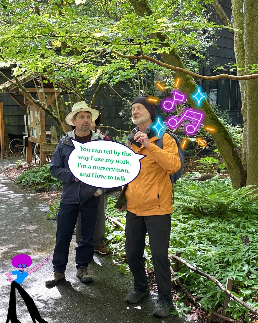 Thanks to @kruckebergbotanic and everyone who came out to walk with us last weekend. We could listen to Walt and Van talk ALL DAY! 

If you have haven't signed up for a walk yet, get on it! We've introduced a new LOW-INCOME/STUDENT rate (no questions