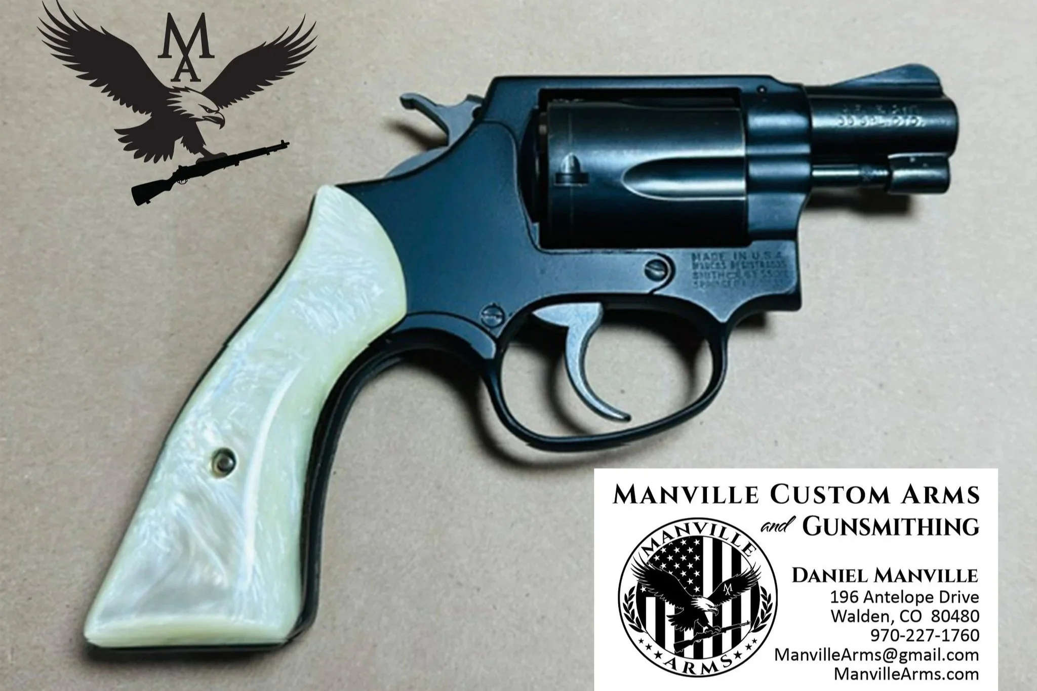 1960s Smit & Wesson Model 37 Airweight Restoration