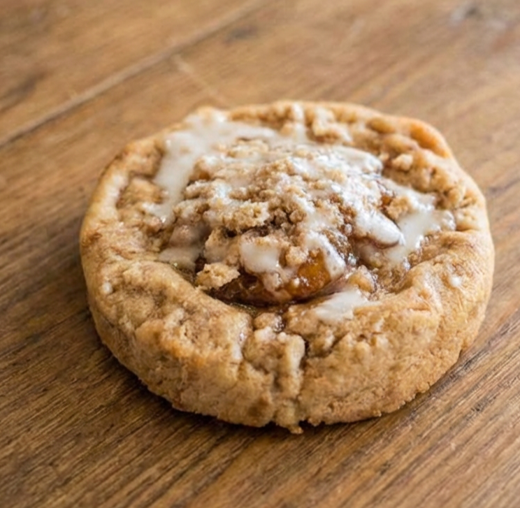 Homecoming Sunday Peach Cobbler Cookie