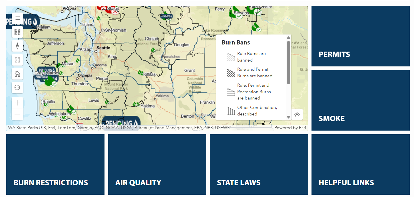 Burn Portal (Washington DNR)