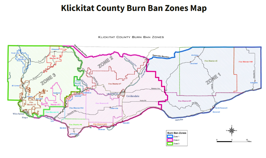 Klickitat County Burn Ban