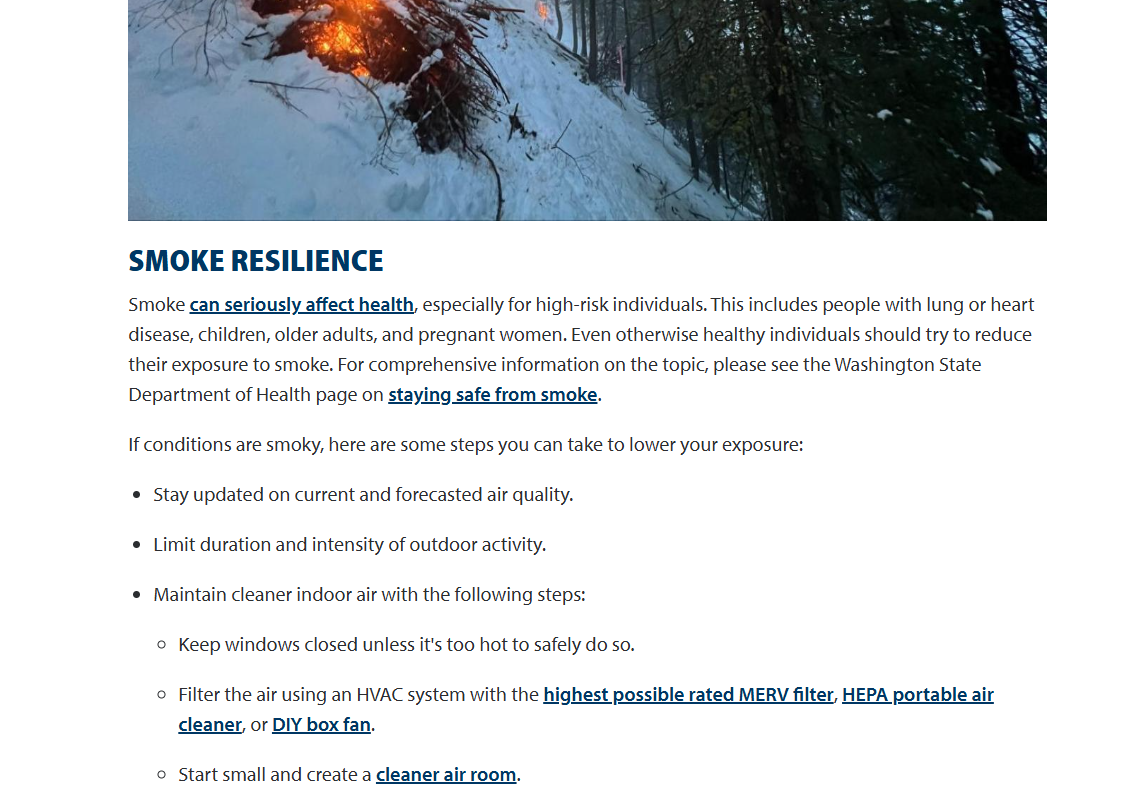 DNR Smoke Resources